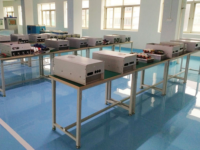 电磁感应加热器展示区